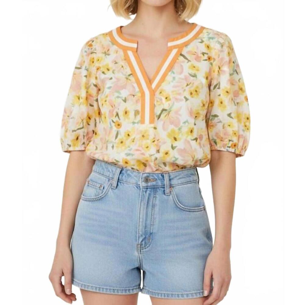 NEW STACCATO quimby top in yellow
